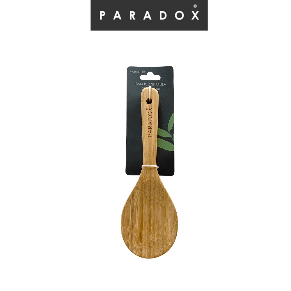 Paradox : ไม้พายผัดอาหาร ทำจากไม้ไผ่  ยาว 23 ซม. BAMBOO SPATULA HB17200