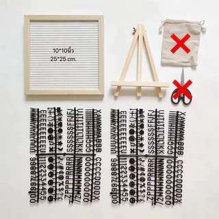 Letter board 25*25 บอร์ดปักอักษรชื่อทารก