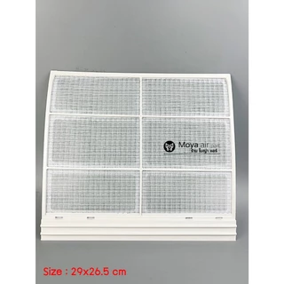 ฟิลเตอร์แอร์ สำหรับแอร์ตั้งแขวน แผ่นกรองฝุ่น ขนาด 39x26.5cm และ 29.5x26.5 cm ใช้งานได้หลายรุ่นของ carrier และ Tasaki หพ3