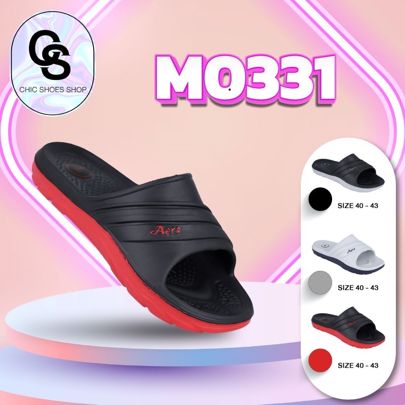 Aerosoft (แอโร่ซอฟ) รองเท้าแตะสวมผู้ชาย รุ่น M0331
