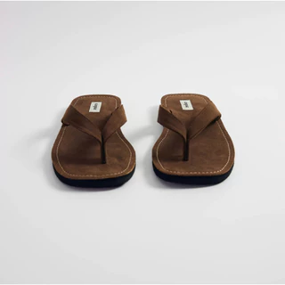 รองเท้าแตะหนังแท้ Copse Everyday Sandals - Deep Brown