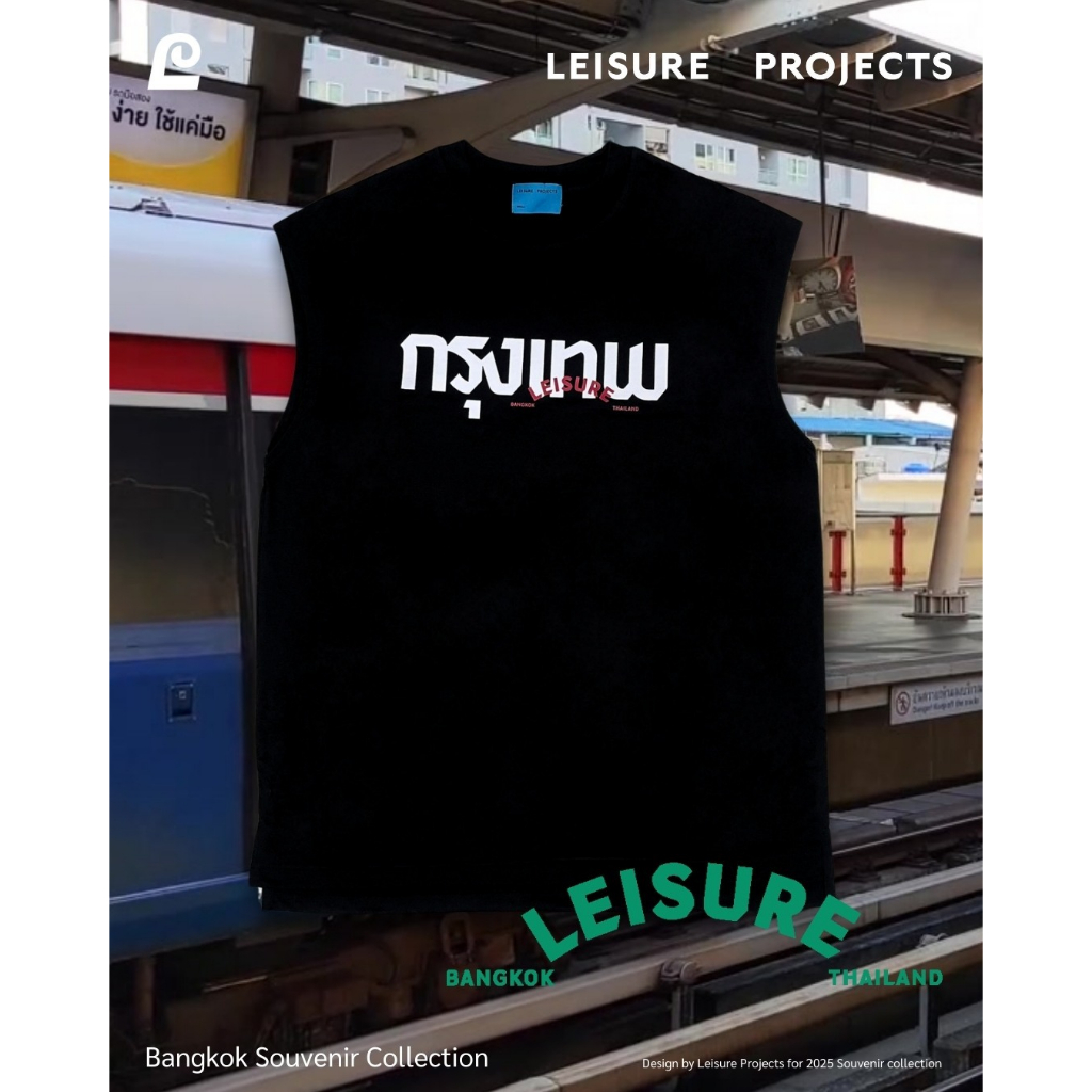 (Leisure Projects)LEISURE BANGKOK SLEEVELESS TEE
