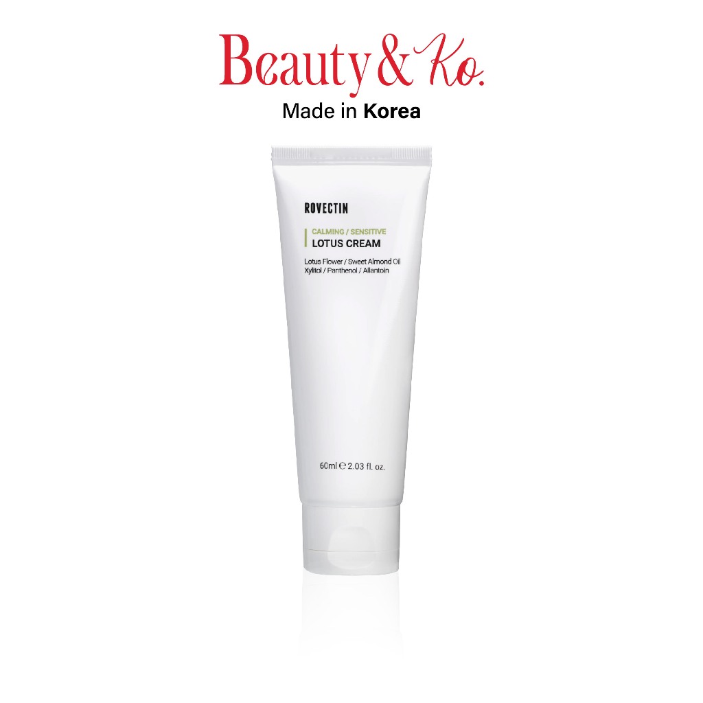 BeautyandKo ROVECTIN CALMING LOTUS CREAM ครีมบำรุงที่ใช้ได้กับทุสภาพผิว