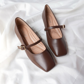 พร้อมส่ง รองเท้าคัทชู แมรี่เจน รุ่น เชอรี่ หัวตัด MARY JANE …