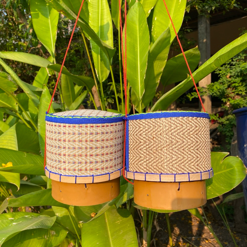 กระติบข้าวเหนียว กระติบข้าวเหนียวต้นกก (ต้นไหล) กระติ๊บข้าว - รูปที่ 4