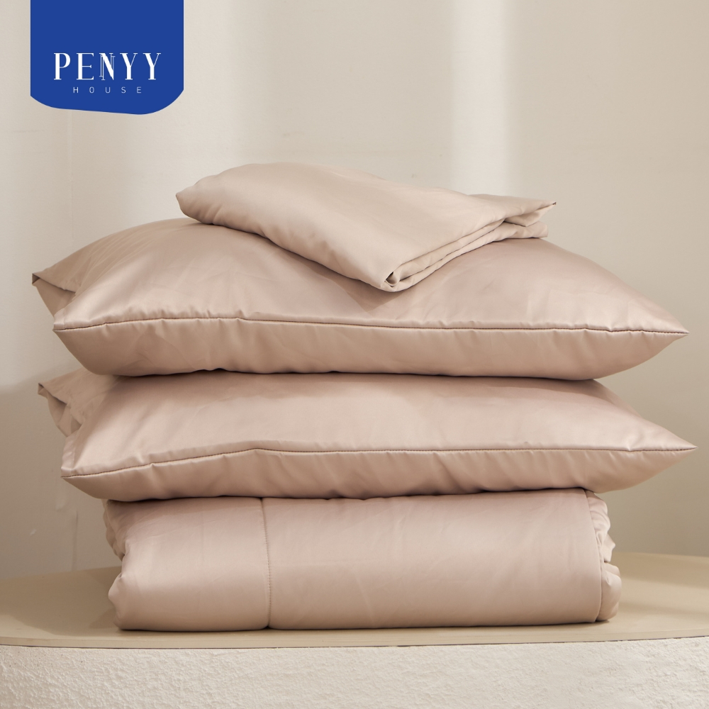 New สีใหม่ “สีครีมงาขาว” ผ้าปูที่นอน ยางยืดรอบผืน นุ่ม นอนสบาย 1 ชุดรับ 3 ชิ้น (ผ้าปู 1+ปลอกหมอนหนุน 2)