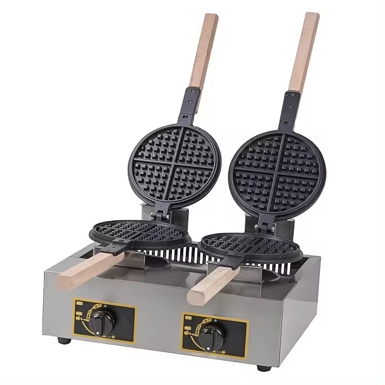 เครื่องทำวาฟเฟิล  เครื่องอบวาฟเฟิล ฮ่องกง Gas Egg Waffle make