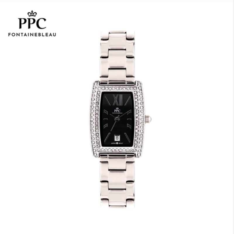 PARIS POLO CLUB นาฬิกาข้อมือผู้หญิง รุ่น PPC-EA15 ของแท้ กันน้ำลึก 30เมตร รับประกันศูนย์ 1 ปี