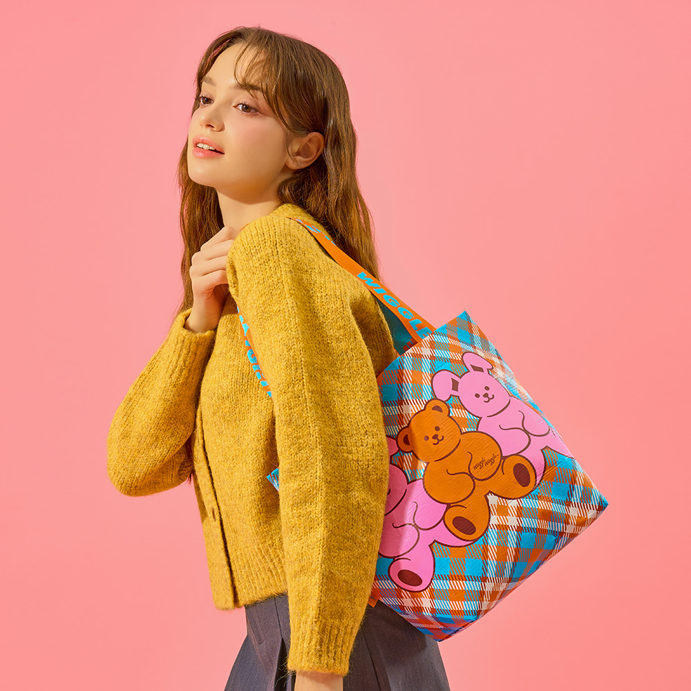 ( พร้อมส่ง ) Wiggle Wiggle Reusable Shopper Bag S ถุงช้อปปิ้งแบบใช้ซ้ำ