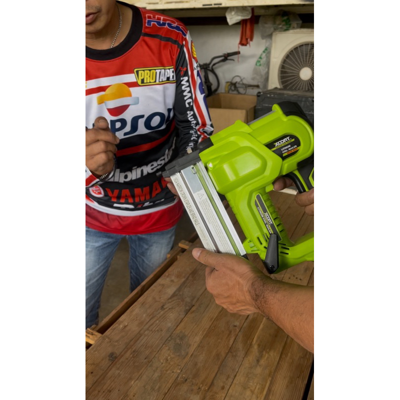 เครื่องยิงตะปู ไร้สาย 2in1 ปรับการทำงานได้ 2 โหมด ใช้ได้ทั้งแม็กขาคู่และขาเดี่ยว - รูปที่ 4