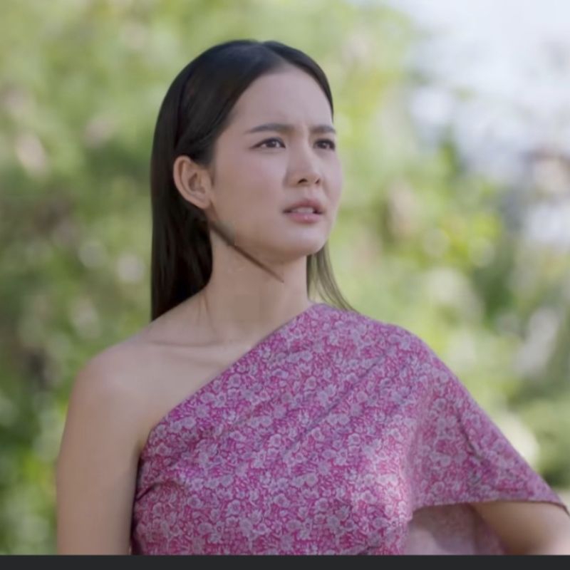 สไบลายดอก สไบแม่บุญตา สไบแม่ชบา (ของผู้ใหญ่)​