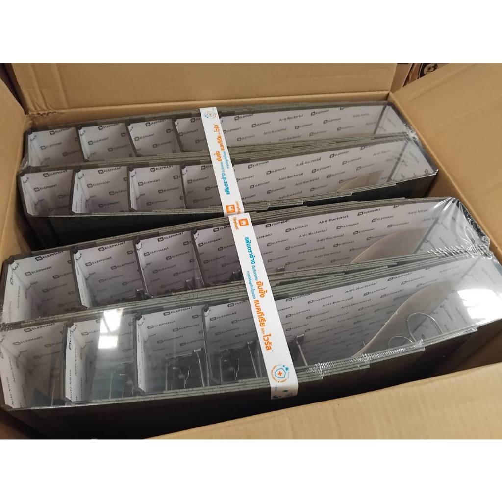 (..ลัง..)แฟ้มใส่เอกสาร ตราช้าง รุ่น 112F ขนาดสันกว้าง 3 นิ้ว ขนาด F สีดำ (จำนวน 24 เล่ม)