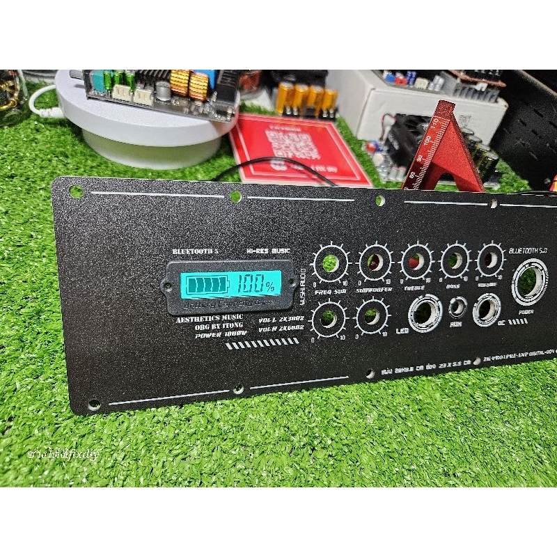 แผ่นเพลท ZK pro1 preeamp +ZK-3002 +ZK-6002