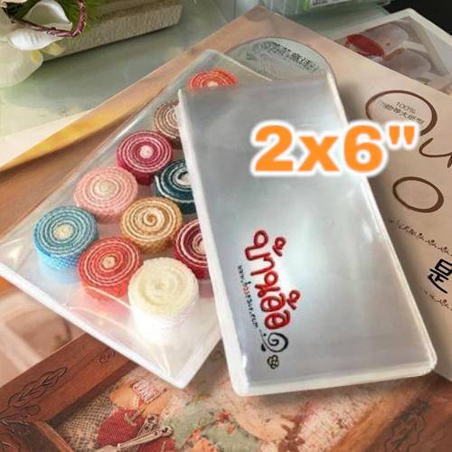2x6 นิ้ว ถุงแก้ว ใส (ไม่มีฝาปิด) OPP ขนาด 2x6 นิ้ว จำนวน 140 ใบ