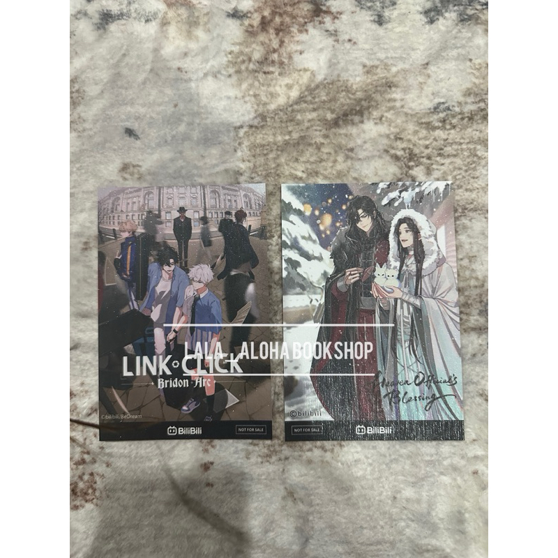 Premium การ์ดวิบวับจาก Bilibili ลาย Link Clink & สวรรค์ประทานพร