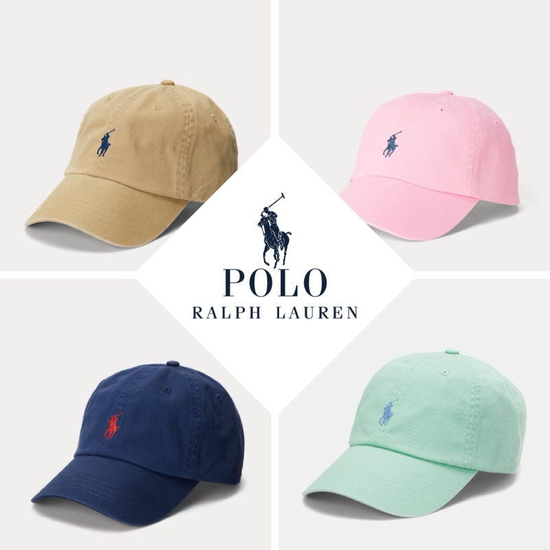 พร้อมส่ง Polo Ralph Lauren cotton chino cap ของแท้💯