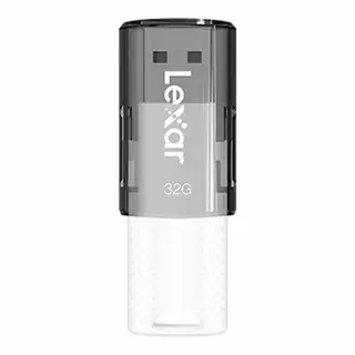 32 GB FLASH DRIVE (แฟลชไดร์ฟ) LEXAR JUMPDRIVE S60 - BLACK (LJDS060032G)