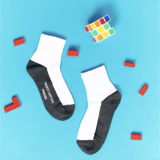socksy ถุงเท้านักเรียน ถุงเท้าเด็ก มีปุ่มกันลื่น ป้องกันแบคทีเรีย ไม่อับชื้นง่าย
