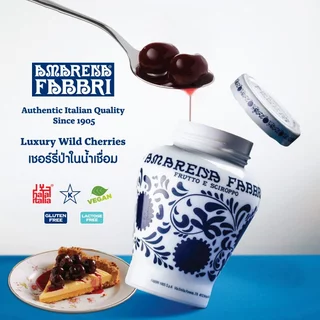 เชอร์รี่ในน้ำเชื่อม Amarena Fabbri Wild Cherry (Fabbri Brand)