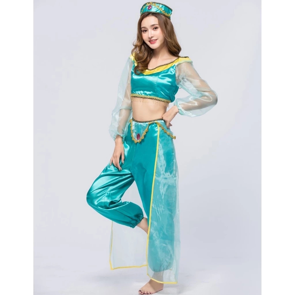 ชุดการ์ตูนเจ้าหญิงอลาดิน จัสมิน Princess Aladdin Jasmine Costume