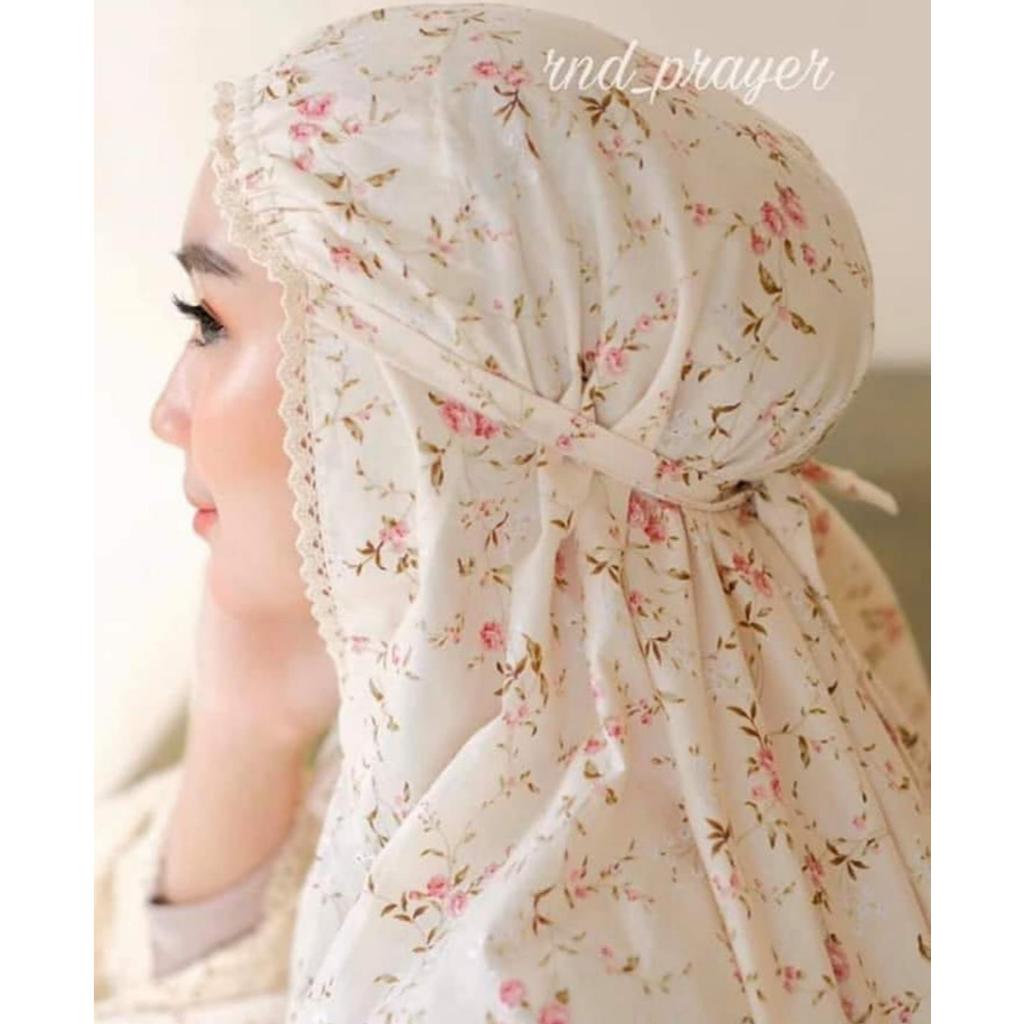 ผ้าละหมาด ลายดอกสไตล์วินเทจ เนื้อผ้าการ์ตูนญี่ปุ่น