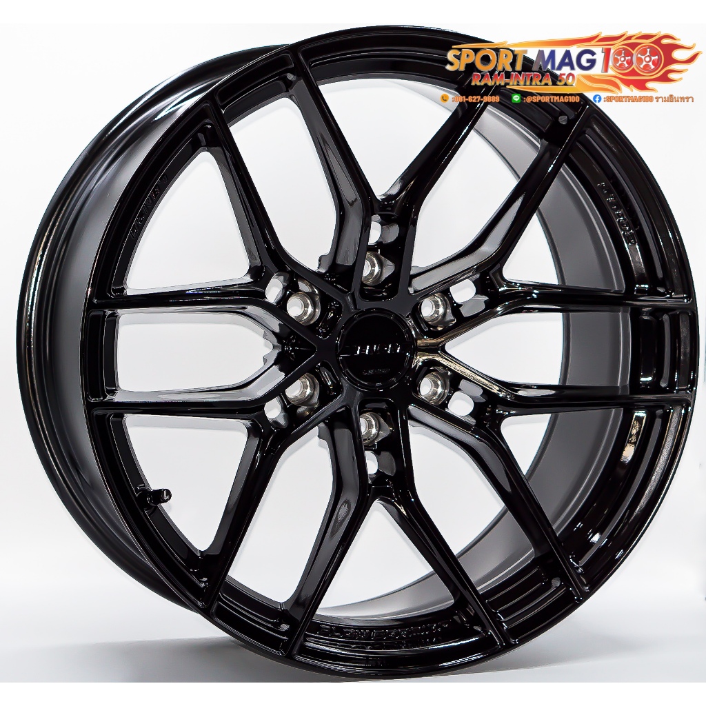 ล้อแม็กใหม่ FlowForming Lenso VT3 LITETECH+ ขอบ 20นิ้ว 6รู139.7 ดำเงา กว้าง 9.5นิ้ว ET15 (ราคา4วง)