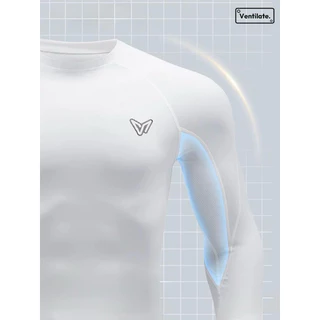 พร้อมส่ง ✨ VEIDOORN เสื้อรัดกล้ามเนื้อแขนยาว เสื้อออกกำลังกาย Compression Shirt ระบายอากาศดีเยี่ยม ผ้าdryfit
