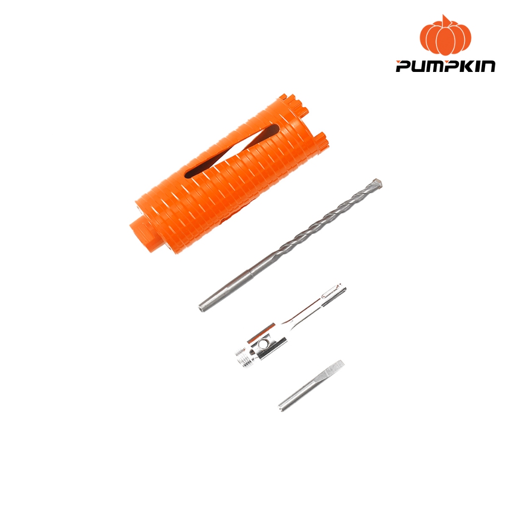 PUMPKIN - 44325 โฮลซอว์กระบอกหัวเพชรเจาะผนังปูน 64mm. SDS Plus 44325 - รูปที่ 2