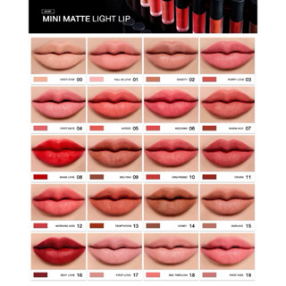 💋#ลิปกระแต Kathy mini matte lip ลิปมินิแมท