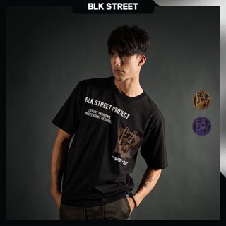 DAVIE JONES [ Black Street Project ] เสื้อยืด พิมพ์ลาย Graph…