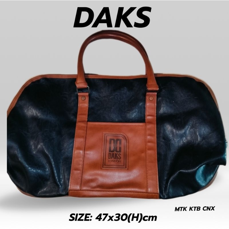 กระเป๋าถือDaksแท้ญี่ปุ่นมือสอง