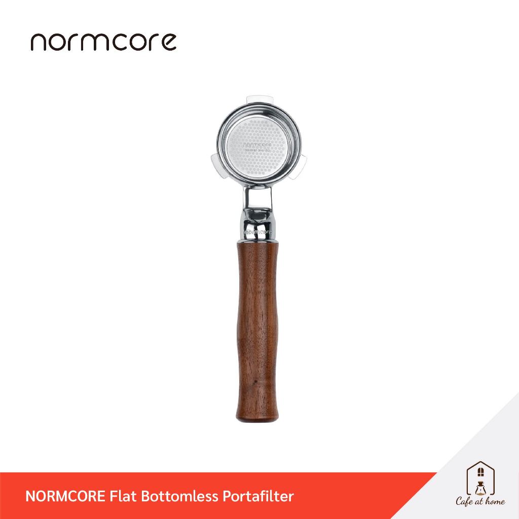 NORMCORE Flat Bottomless Portafilter ด้ามชงกาแฟ ขนาด 54 / 58 mm