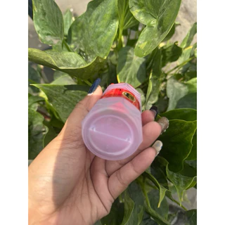 ขวดขุ่น PP รังนกพร้อมฉลากแดง+ฝาแดง ขนาด130cc.