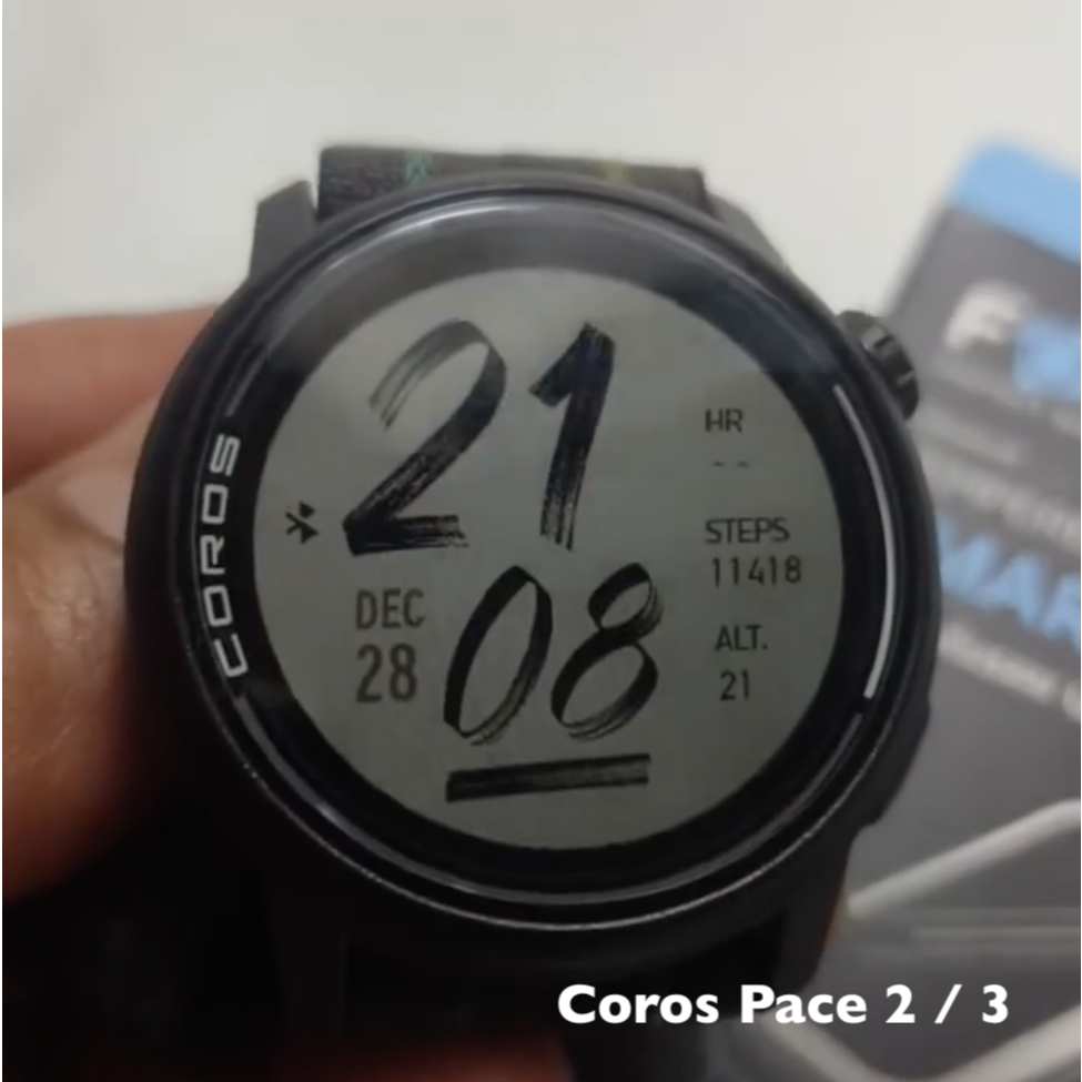 ฟิล์มกระจก โฟกัส Focus Garmin Fenix 8 E 7X 7 7s 6 Epix / instinct 3 / 235 coros pace 4 3 2 suunto 9 peak pro race glass - รูปที่ 2
