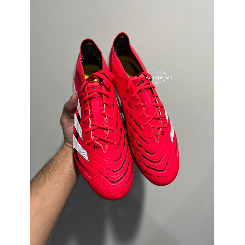 adidas predator elite FG❤️  มือ1 TOP ครบ📦+ถุงผ้า  275jp  6,290.- รวมส่ง✈️ กทม.แมสด่วนได้ครับ  เครดิต