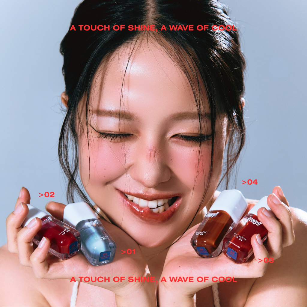 ANWYLL COOL WITH YOU Lip Oil ลิปออยล์บำรุงริมฝีปาก ฉ่ำวาว [4 Color]