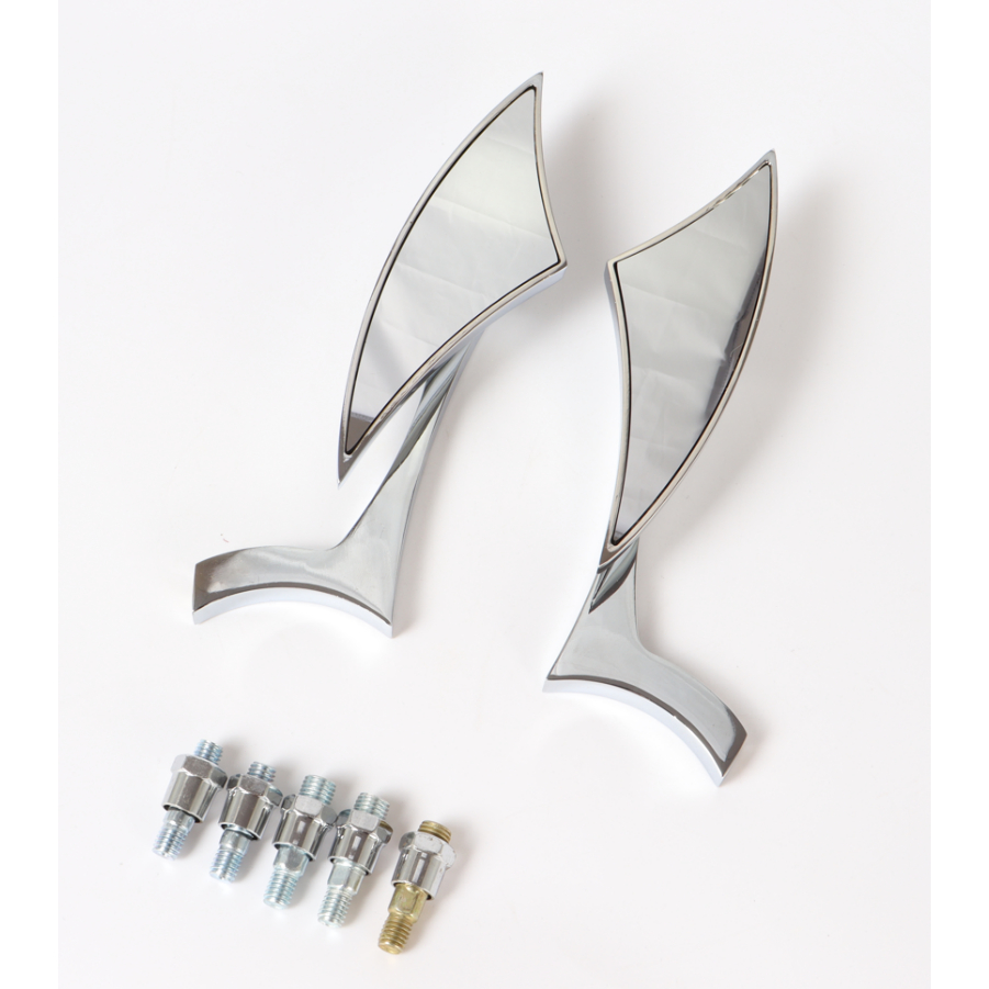 กระจกมองหลังรถจักรยานยนต์ ขนาด 8 มม. 10 มม. อุปกรณ์เสริม สําหรับ Harley Davidson Street Glide Street Sport Bike Cruiser - รูปที่ 5