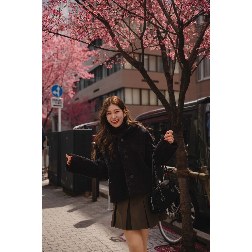 C58 leather jacket เสื้อแจ็คเก็ตหนังพรีเมี่ยม บุขนแกะ ใส่ได้2ด้าน - รูปที่ 3