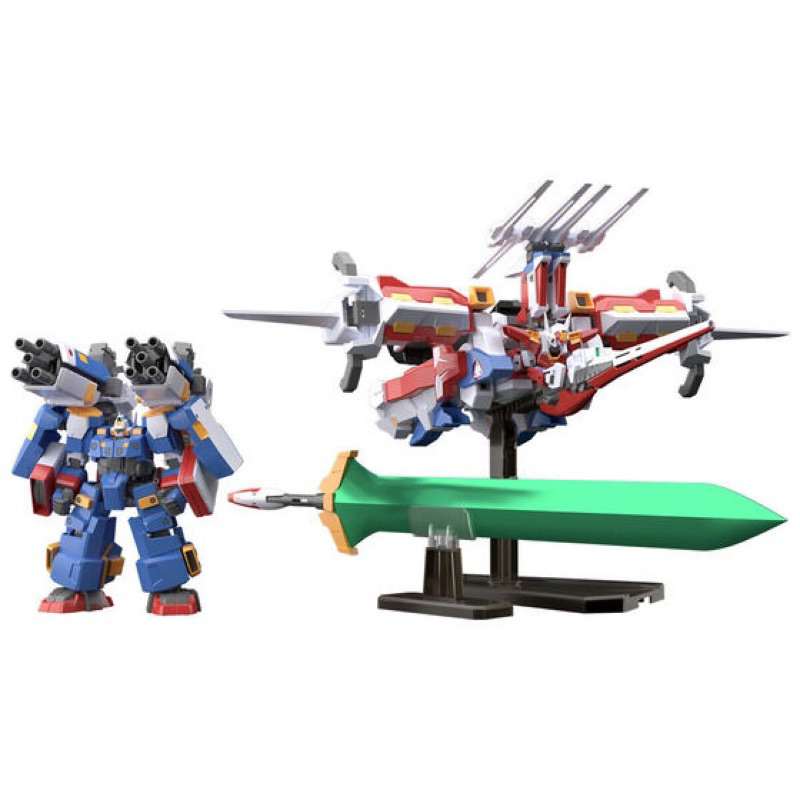 (พร้อมส่ง) SET SMP super robot wars R2,R3 powered + SMP R-1,R-gun สามารถประกอบเป็น SRX ได้