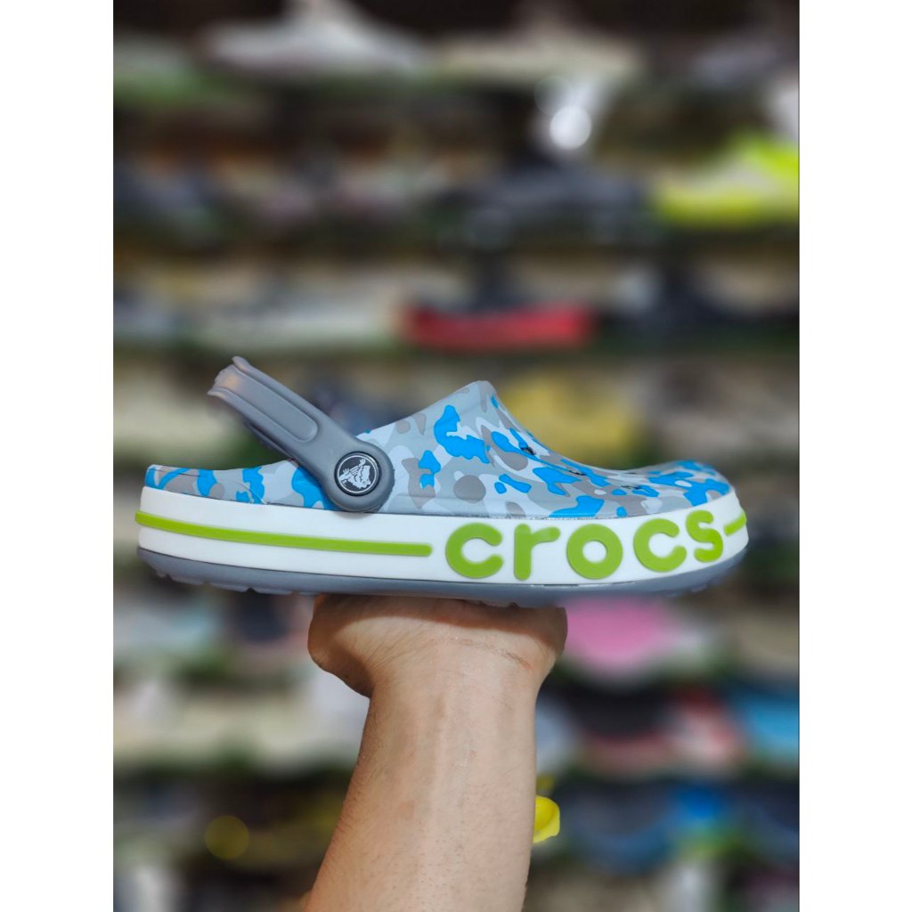 รองเท้า Croccs BayaBand Clog หิวนอก ถูก กว่าshop รองเท้าแตะ หัวโต นิ่ม เบา ใส่สบาย