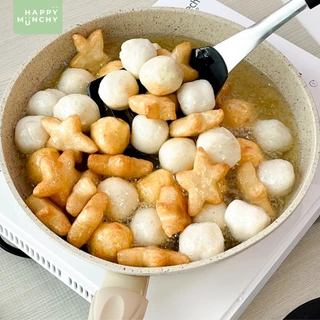 Happy Munchy | ลูกชิ้นปลา ออมุกปลาแผ่น เต้าหู้ปลา ลูกชิ้นปลาไส้ชีส (แช่แข็ง)