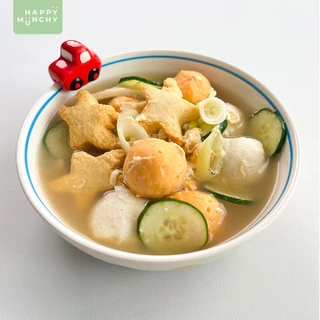 Happy Munchy | ลูกชิ้นปลา ออมุกปลาแผ่น เต้าหู้ปลา ลูกชิ้นปลาไส้ชีส (แช่แข็ง)