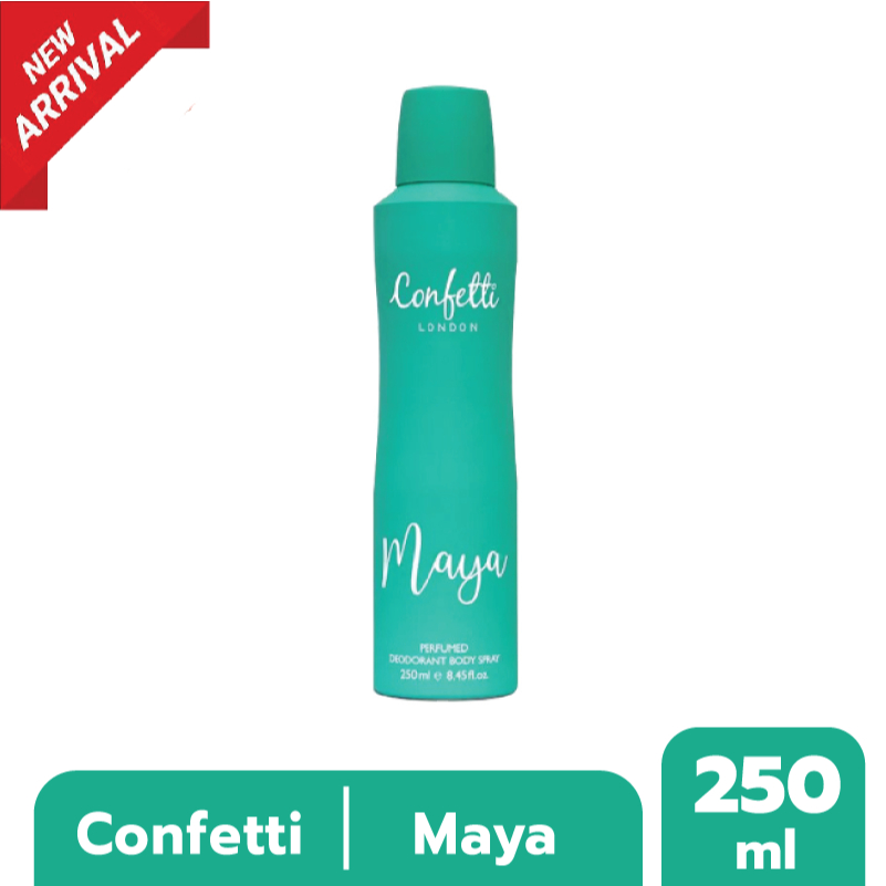 Confetti London Body Spray - Maya 250ml / คอนเฟตติ ลอนดอน บอดี้ สเปรย์ - มายา 250มล.