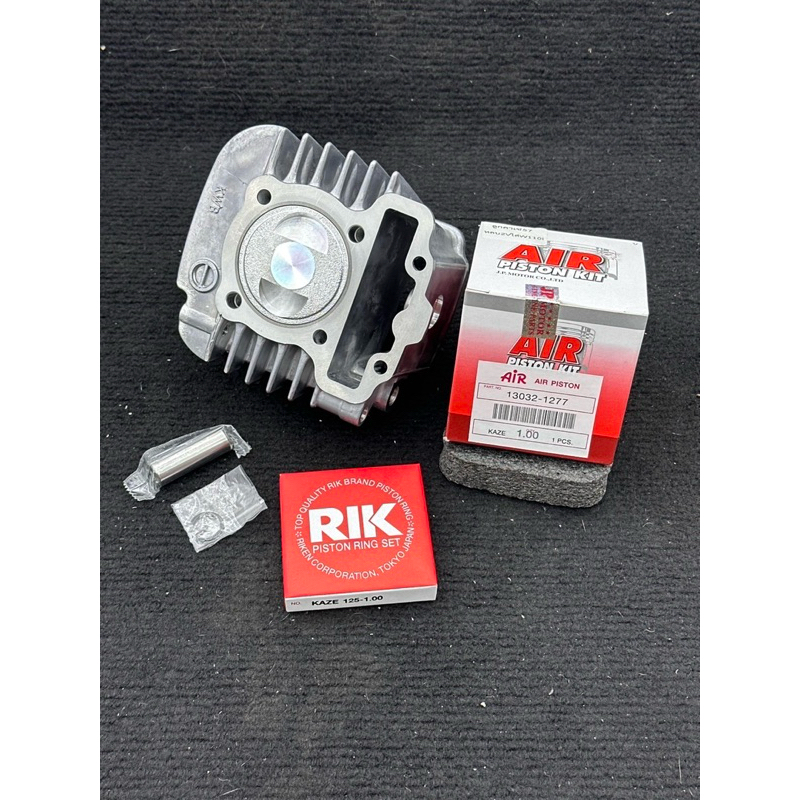 เสื้อ110iลูก57มิลลูกคาเซ่พร้อมหลบวาล์ว2วาวใส่110iได้ทุกรุ่นไม่เกินปี2020