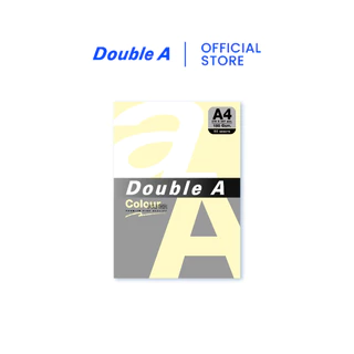Double A กระดาษสี A4 หนา 180 แกรม จำนวน 50 แผ่น/แพ็ก จำหน่าย 1 แพ็ก