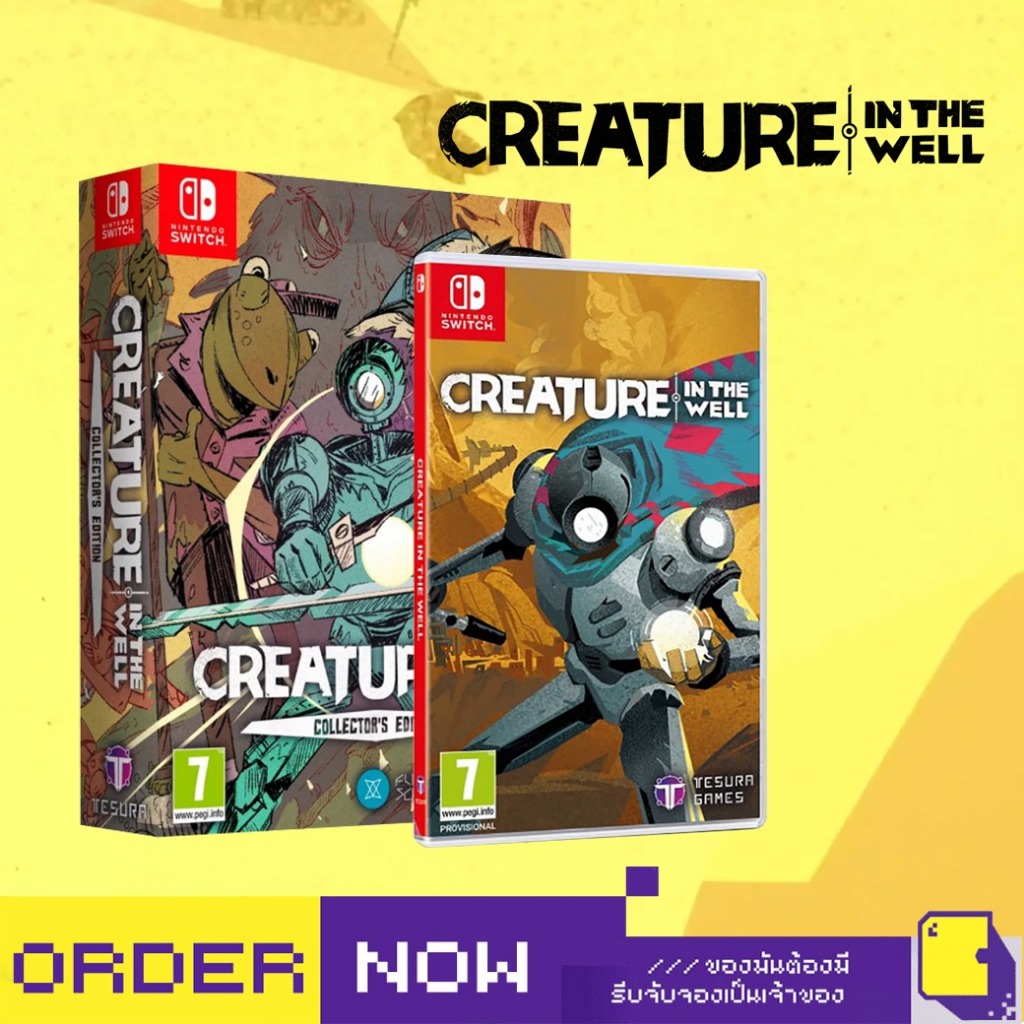 [+..••] พร้อมส่ง | NSW CREATURE IN THE WELL (เกม Nintendo Switch™ 🎮)