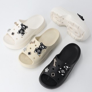 Falisar รองเท้าแตะผู้หญิง ส้นสูง8cm ดีไซน์เกาหลีทันสมัย วัสด…