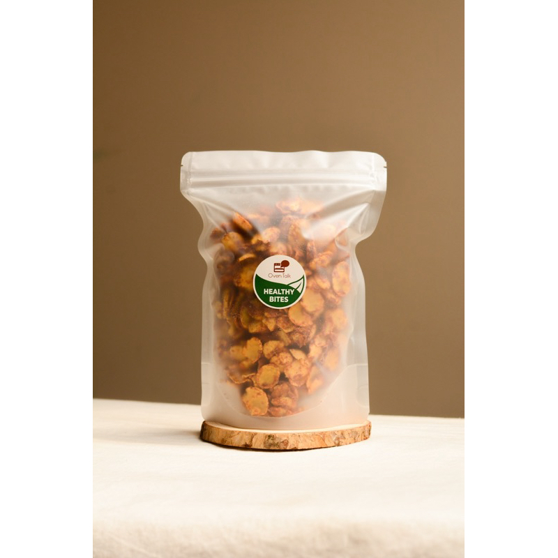 อร่อยไม่อ้วน - Cornflake Caramel Healthy สูตรคาราเมลเนยถั่ว ไม่ผสมน้ำตาล เนย นม