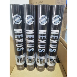 NEXUS Shuttlecock Model G50 (1 หลอด) ลูกแบดมินตันขนห่านแท้🦢🦢 🔥พร้อมส่ง 🔥