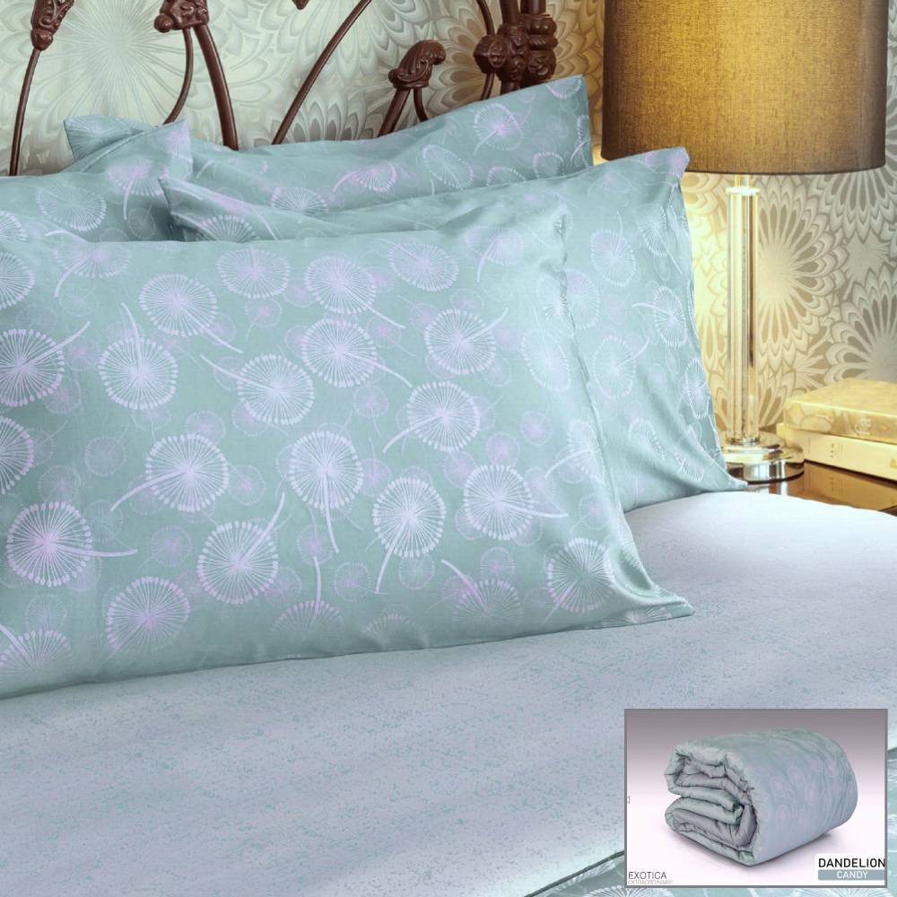 EXOTICA รุ่น Dandelion ปลอกผ้านวม/ผ้านวมเย็บติด ขนาด100”x90” (6/5ฟุต) ,70”x90” (3.5ฟุต)